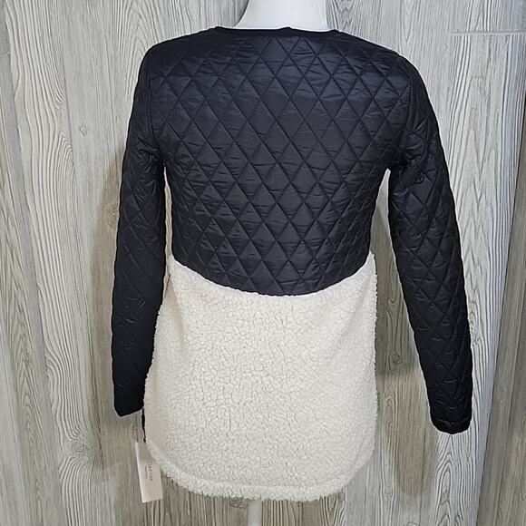 Calvin Klein Performance Colorblock Quilted Full Zip Jacket Womens XS NEW - Picture 5 of 13